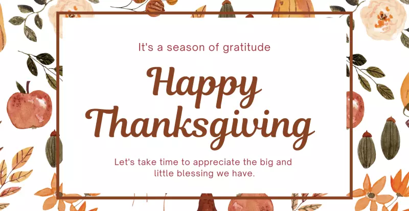AAN Newsletter Thanksgiving